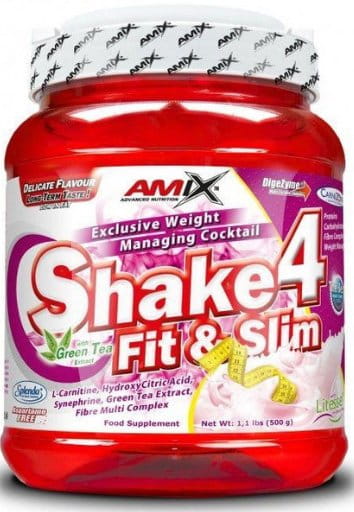 Proteinpulver Amix Shake 4 Fit&Slim 1000g - Vanilla