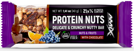 Proteinriegel mit Nüssen Amix Protein Nuts 40g