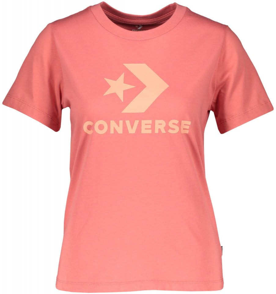 Converse Star Chevron Damen T-Shirt Pink F664