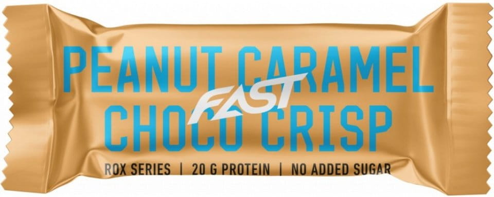 Proteinriegel und Kekse FAST FAST ROX 55g Peanut Caramel crisp 55g