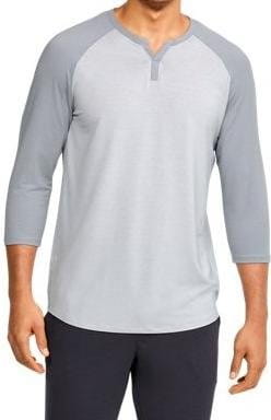 Langarm-T-Shirt Under Armour Recover Sleepwear Henley