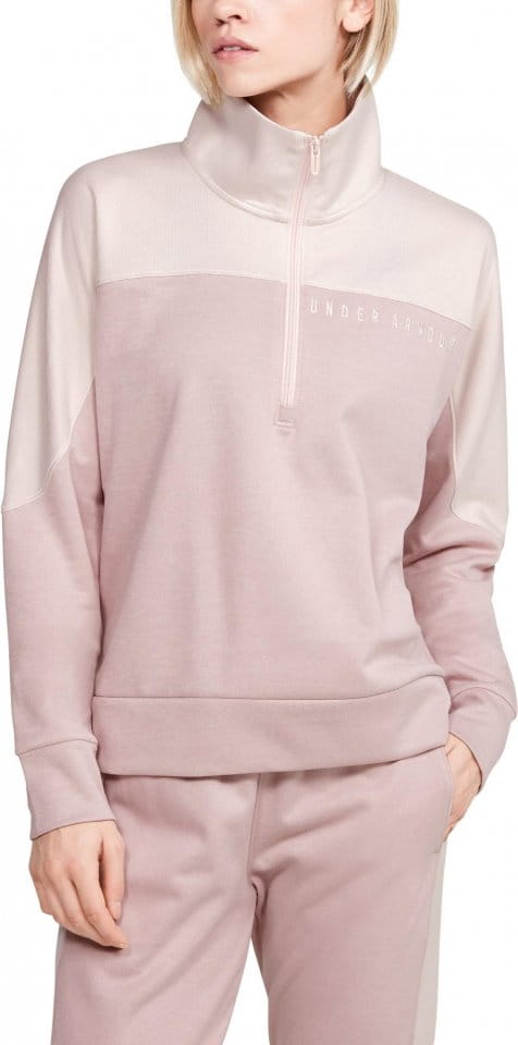 Sweatshirt Under Armour Athlete Recovery Knit 1/2 Zip