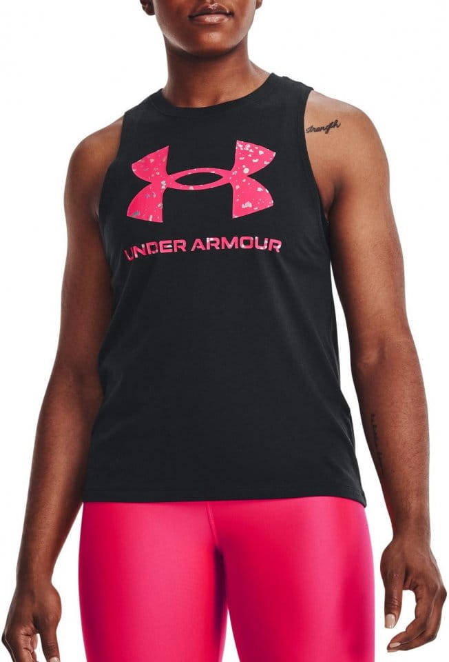 Singlet Under Armour Live Sportstyle Graphic Tank-BLK