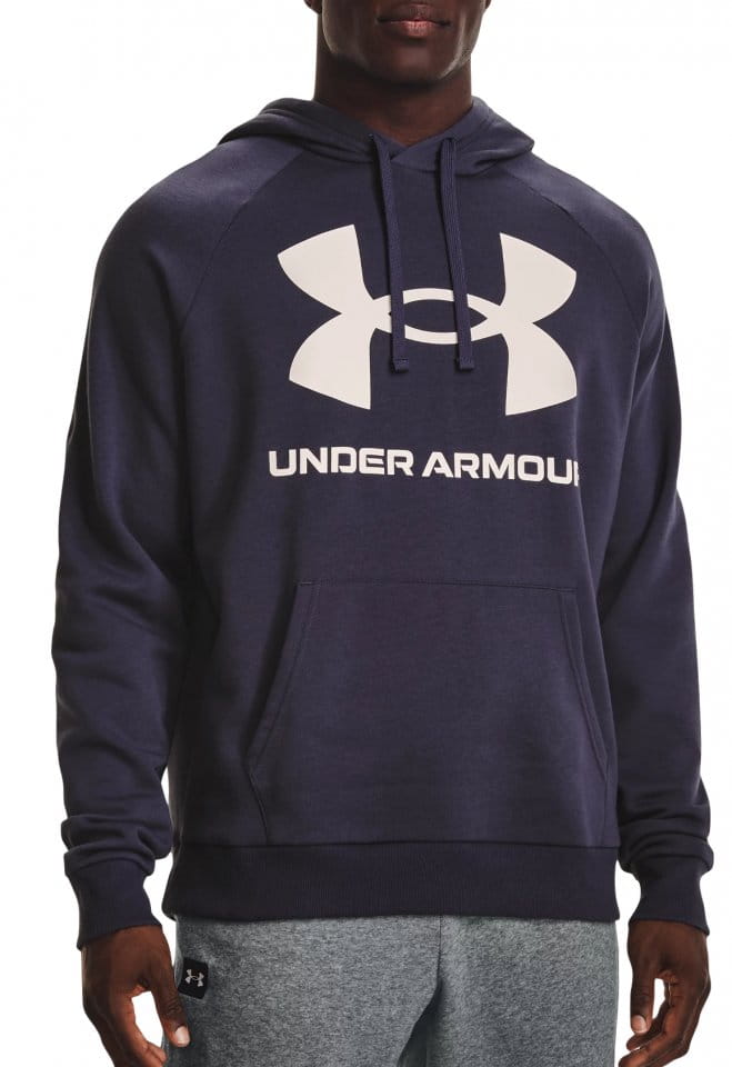 Hoodie Under Armour UA Rival Fleece Big Logo HD-GRY