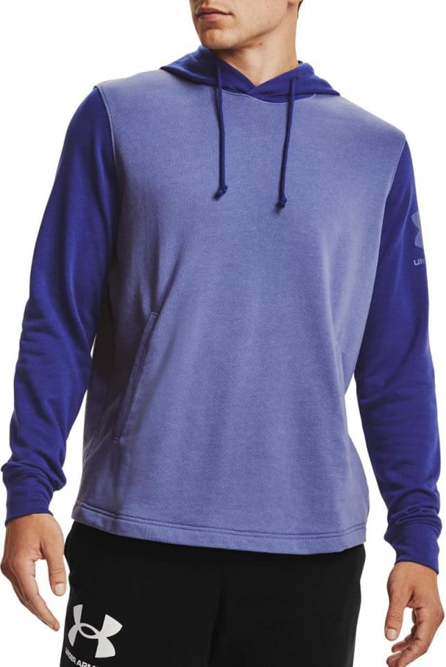 Hoodie Under Armour UA RIVAL TERRY COLORBLOCK HD-PPL