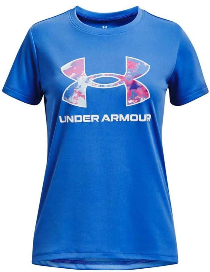 T-Shirt Under Armour UA Tech Print BL SSC-BLU
