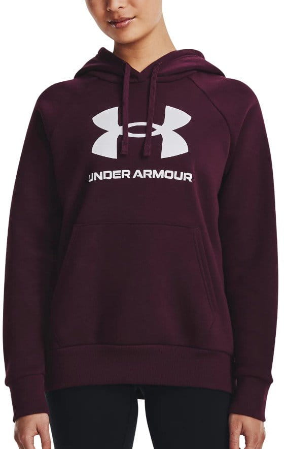 Hoodie Under Armour UA Rival Fleece Big Logo Hdy-MRN