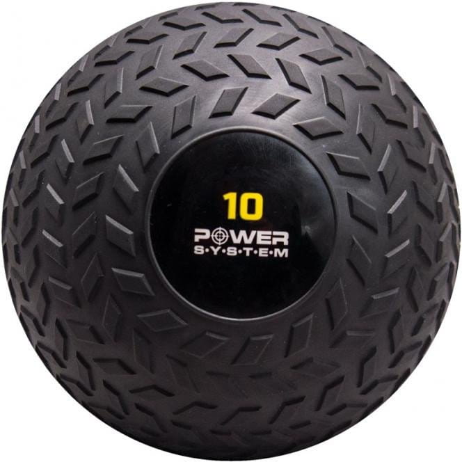 Medizinball Power System SLAM BALL BLACK 10 kg