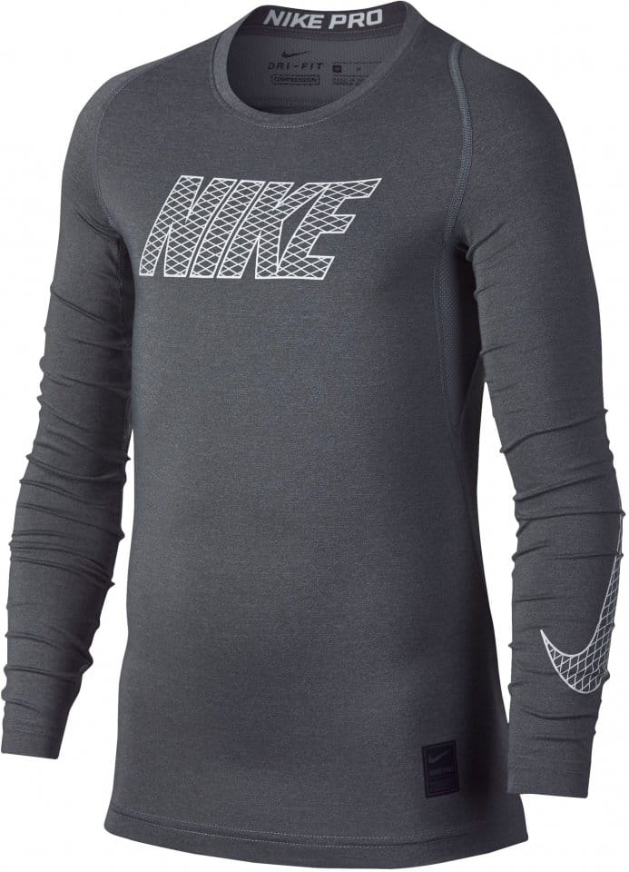 Langarm-T-Shirt Nike B NP TOP LS COMP