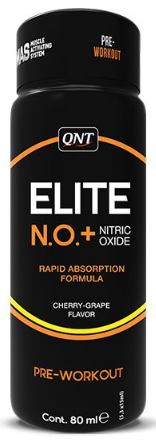 Stimulanzien vor dem Training QNT NO+ Elite (Pre-workout) 80 ml shot