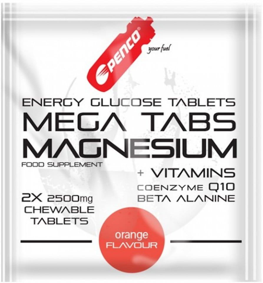 Magnesiumtabletten PENCO MEGA TABS MAGNESIUM 2 Stück Lutschtablette