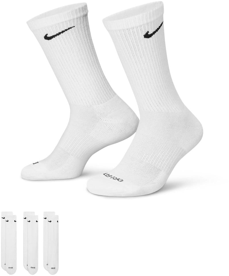 Socken Nike U NK EVERYDAY PLUS CUSH CREW
