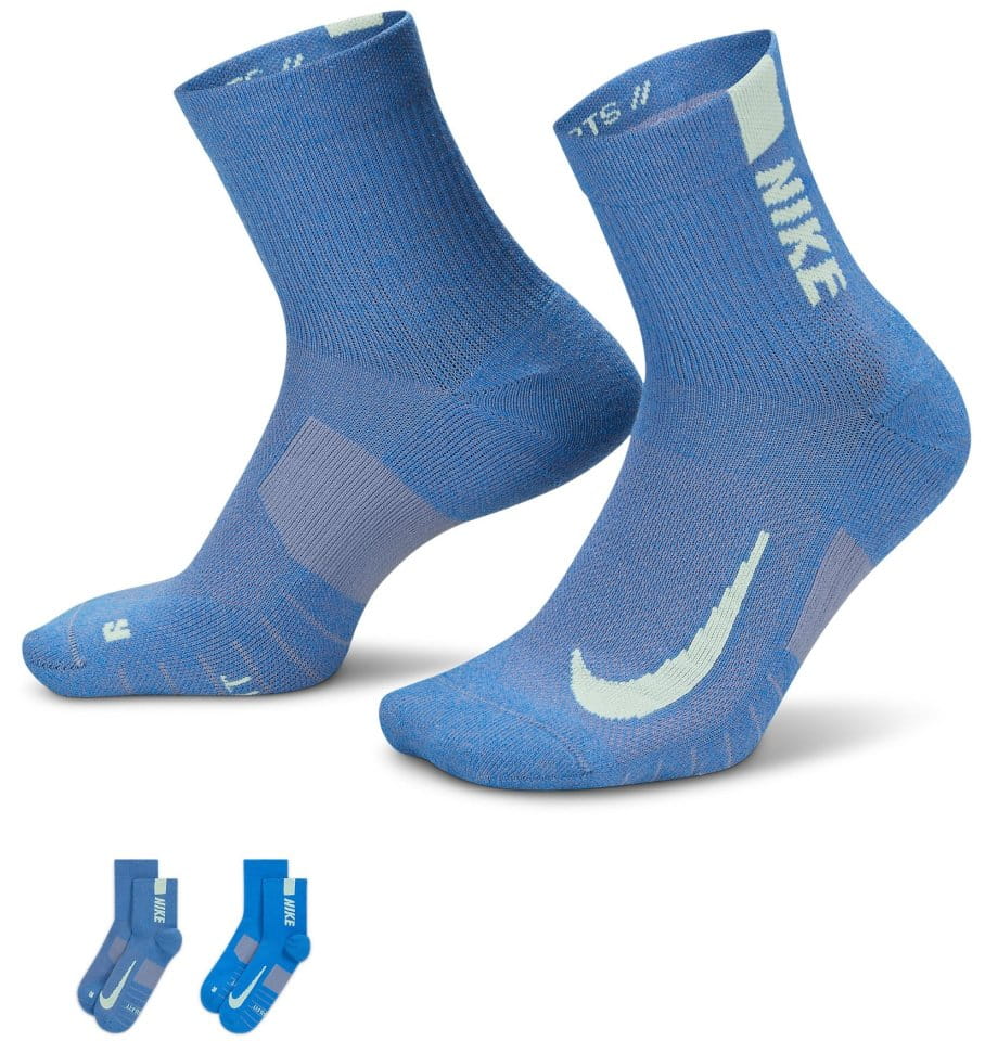 Socken Nike U NK MLTPLIER ANKLE 2PR - 144